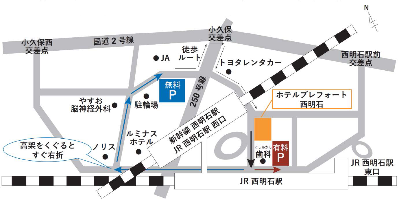 提携駐車場マップ